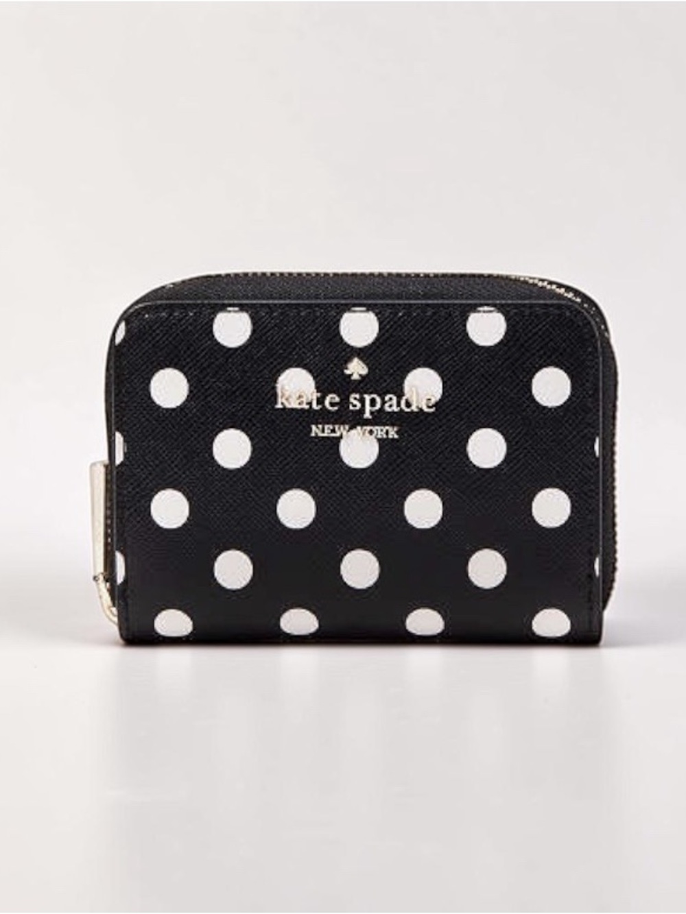 Kate Spade Cheers Small Zip Around Card Case Wallet